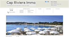 Desktop Screenshot of capriviera1.com